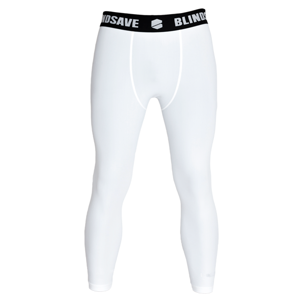Compression pants White BLINDSAVE floorball
