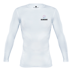 Long Sleeve Floorball Compression Shirt (White)