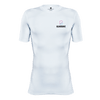 Short Sleeve Floorball Compression Shirt (White)
