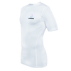Short Sleeve Floorball Compression Shirt (White)