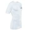 Short Sleeve Floorball Compression Shirt (White)