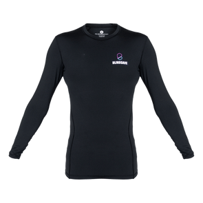 Long Sleeve Floorball Compression Shirt (Black)