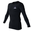 Long Sleeve Floorball Compression Shirt (Black)