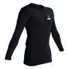 Long Sleeve Floorball Compression Shirt (Black)