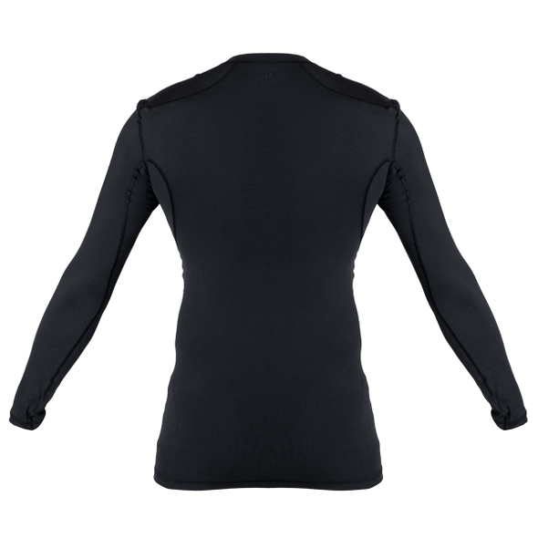 Long Sleeve Floorball Compression Shirt (Black)