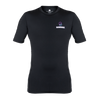 Short Sleeve Floorball Compression Shirt (Black)