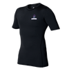 Short Sleeve Floorball Compression Shirt (Black)