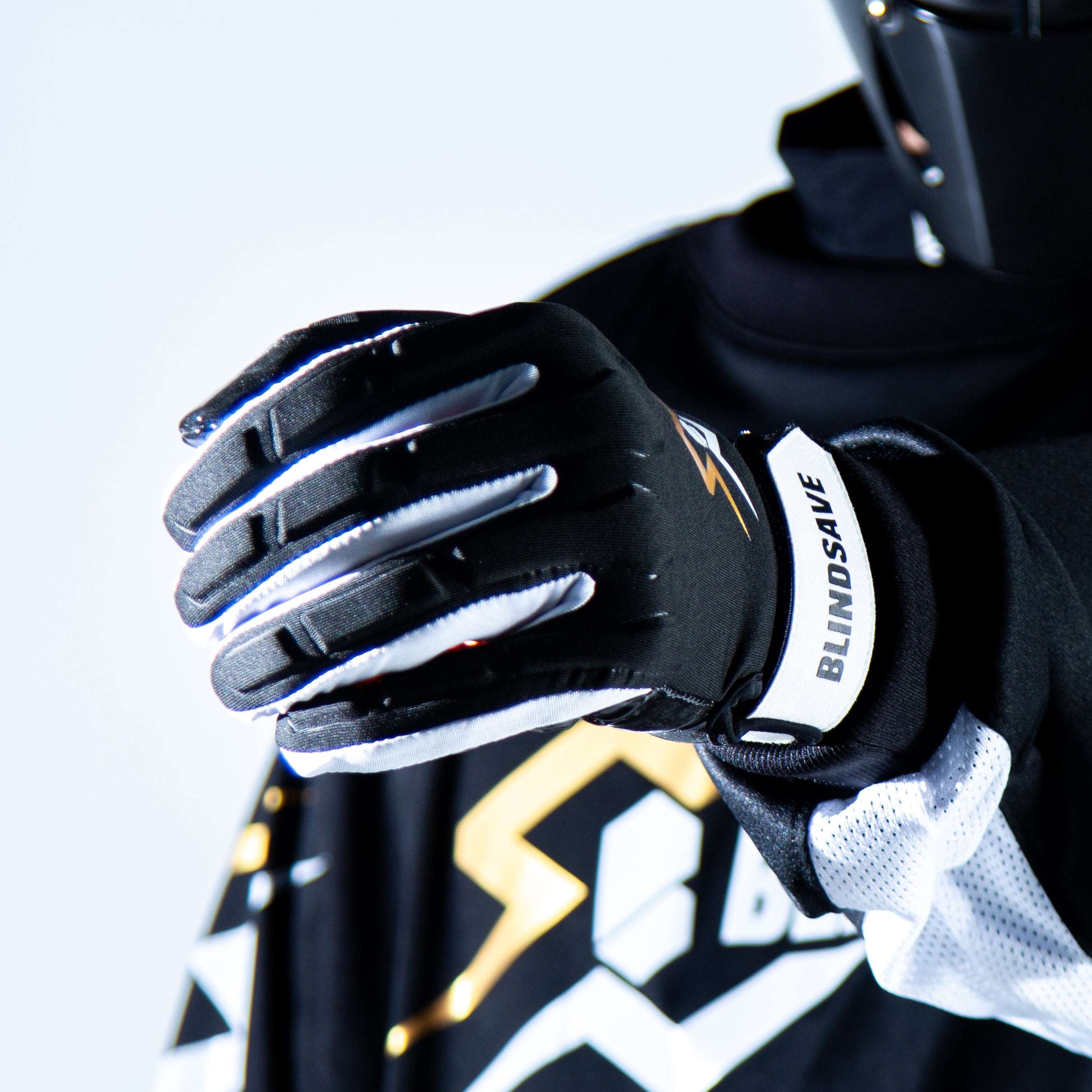 padded motocross gloves