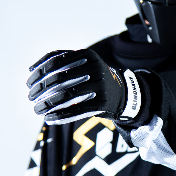 Padded goalie gloves "X"