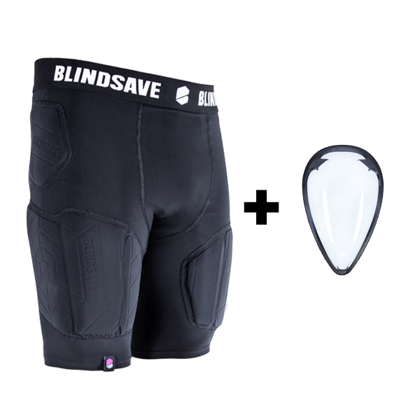 Men's sliding store shorts with cup