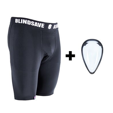 Eastbay padded top compression shorts